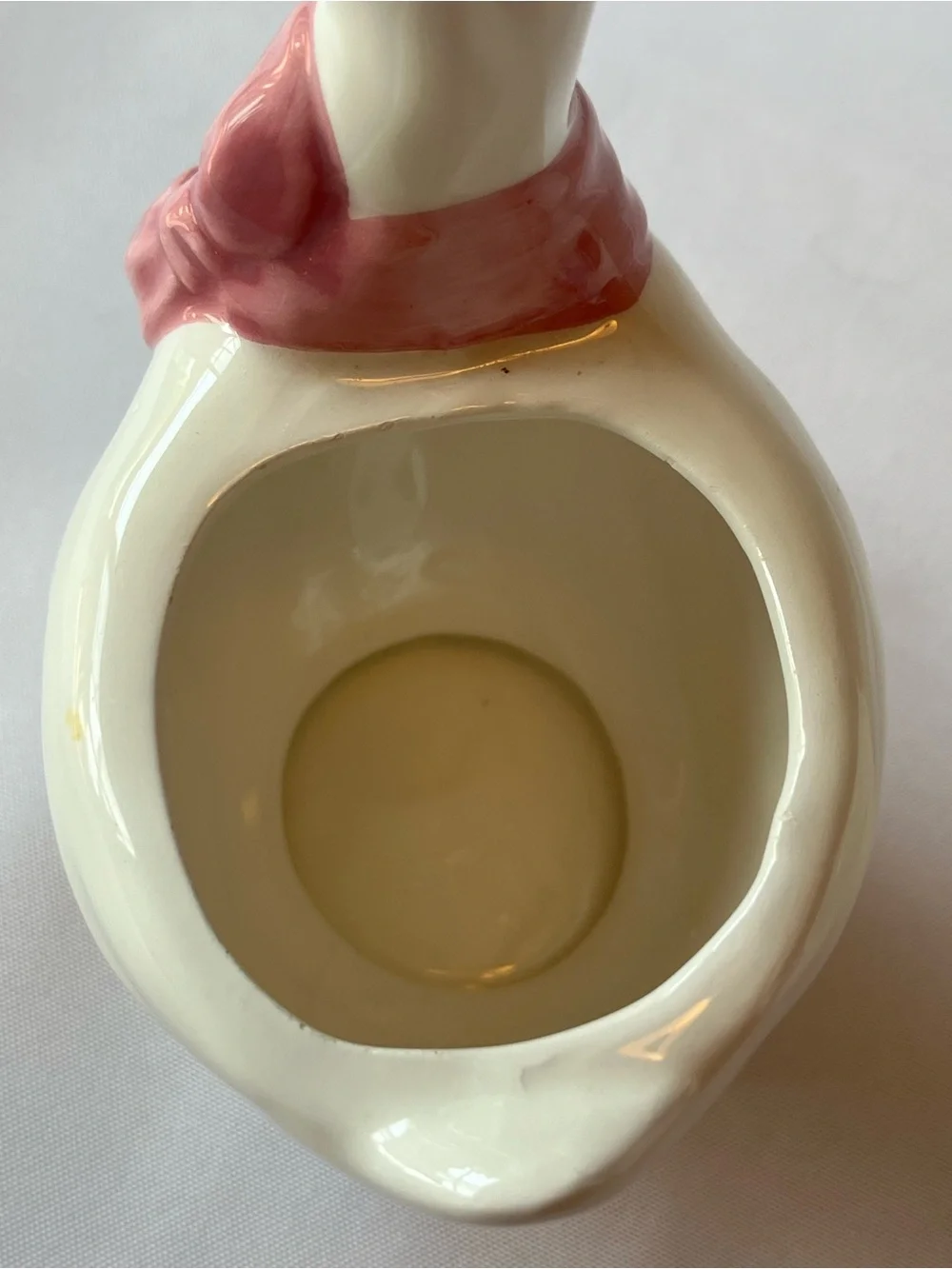 Vintage Ceramic Duck/Goose Creamer and Sugar Set By TSNY